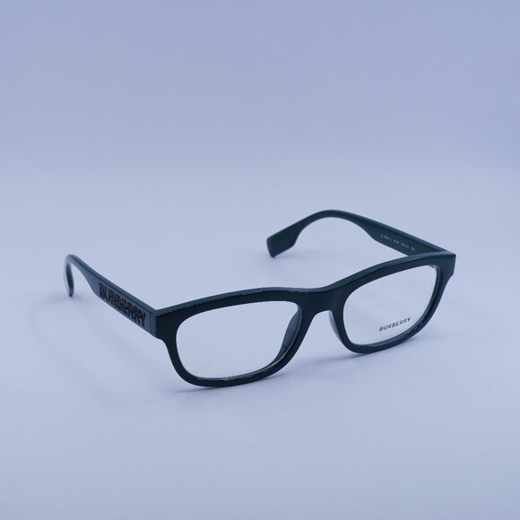 Burberry BE2385U 4038 Eyeglasses Green 56mm Rectangle Frame - Picture 1 of 11